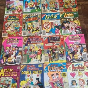 Archie comic book lot of 16